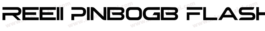 REEII PinboGB Flash字体转换